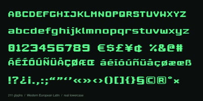 Rasterlume Font Poster 11