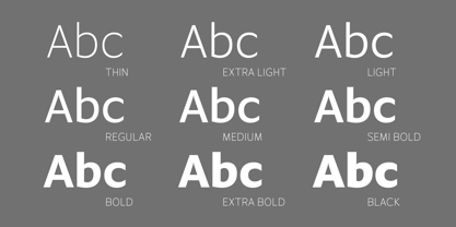 AC Texto Font Poster 2