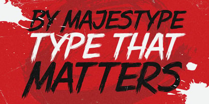 MJST Dexsar Brush Pro Font Poster 8