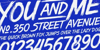 MJST Dexsar Brush Pro Font Poster 2