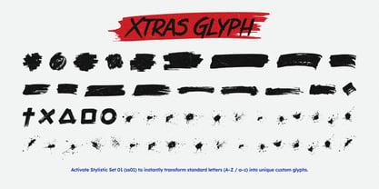 MJST Dexsar Brush Pro Font Poster 7