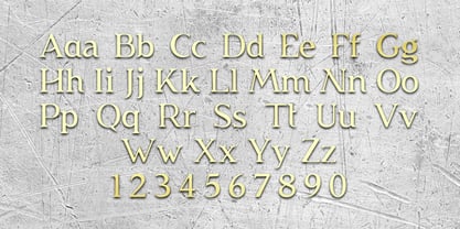 Latim Font Poster 2