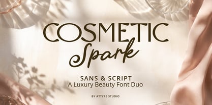 Cosmetic Spark Font Poster 1