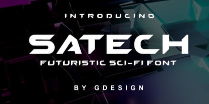 Satech Font Poster 1
