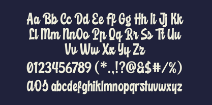 Richale Font Poster 12