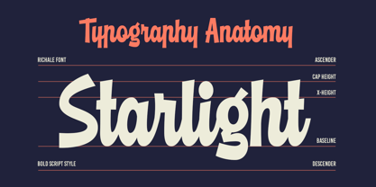 Richale Font Poster 3