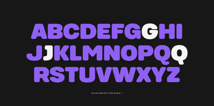 HD Colton Soft Pro Font Poster 13