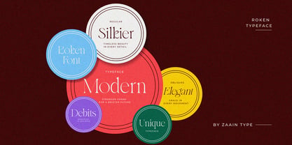 Roken Font Poster 4