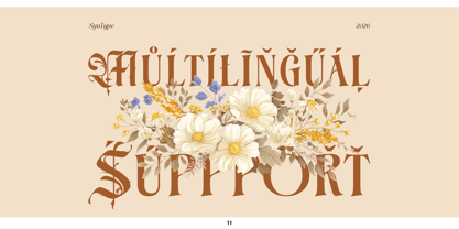 Heliopeec Font Poster 11