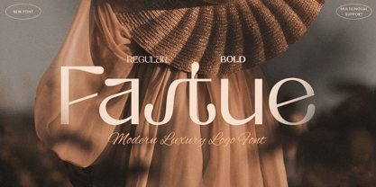 Fastue Font Poster 1