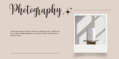 Alyora Script Font Poster 4