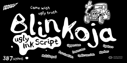 Blinkoja Font Poster 1