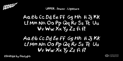 Blinkoja Font Poster 2