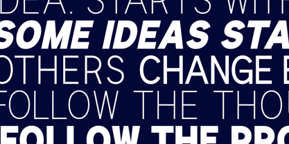 Avenor Font Poster 6