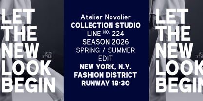 Avenor Font Poster 5