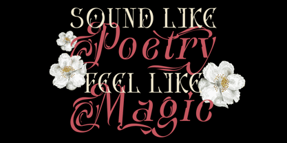 Avielo Naille Font Poster 2