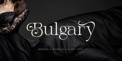 Bulgary Font Poster 1