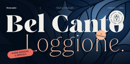 Bencanto Font Poster 15