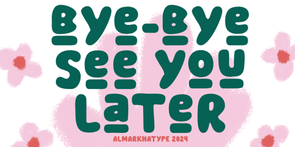 Bullet Stone Font Poster 11