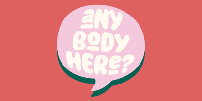Bullet Stone Font Poster 2