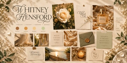 Amore Bloom Font Poster 12