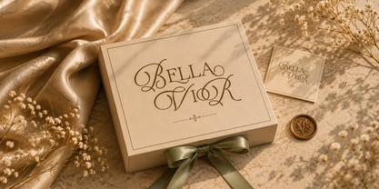 Amore Bloom Font Poster 2