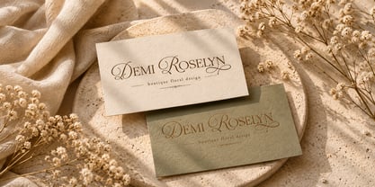 Amore Bloom Font Poster 11