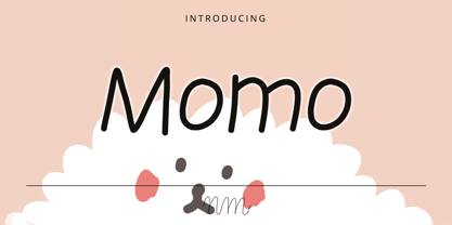 NmMomo Font Poster 1