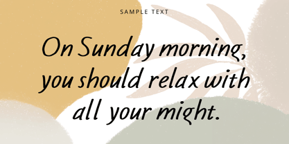 NmFresh Font Poster 3