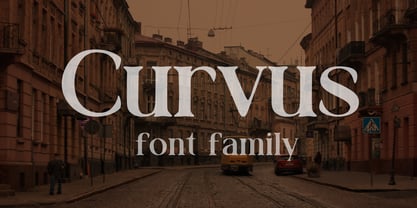 Curvus Font Poster 1