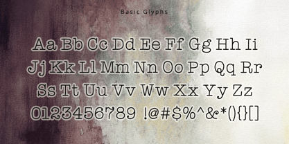 NmHeritage Font Poster 6
