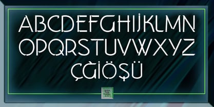Zaferaj Font Poster 6