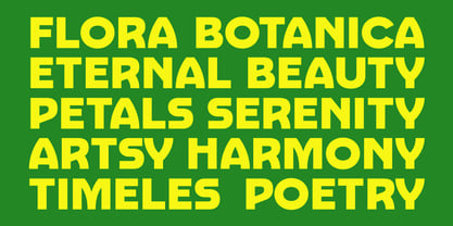 Neoveau Font Poster 3