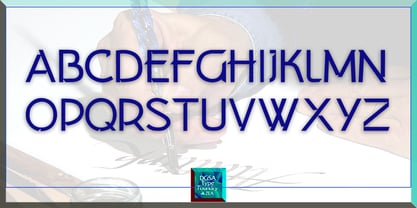 Zaferaj Font Poster 4