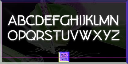 Zaferaj Font Poster 3
