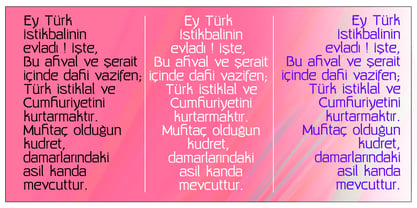 Zaferaj Font Poster 2