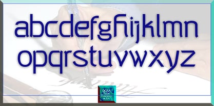 Zaferaj Font Poster 6