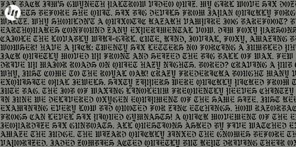 Wolfsburg Font Poster 2