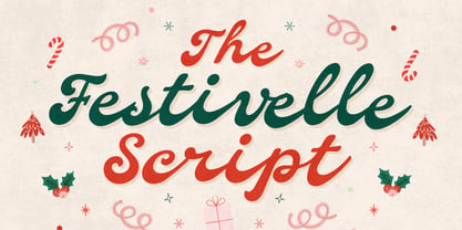 Festivelle Font Poster 1