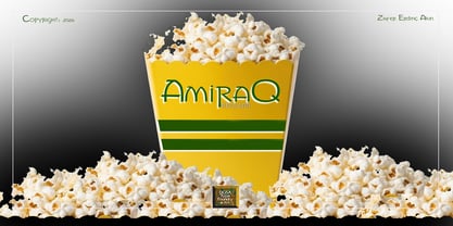 Amiraq Font Poster 2