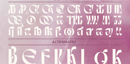 Abnorm Font Poster 3