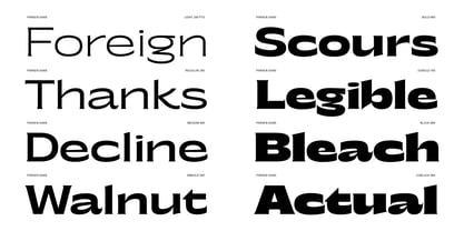 Parken Font Poster 2