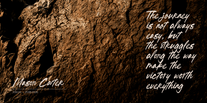 Copperhide Font Poster 6