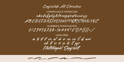 Copperhide Font Poster 10