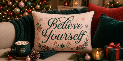 Christmas Midnight Font Poster 10