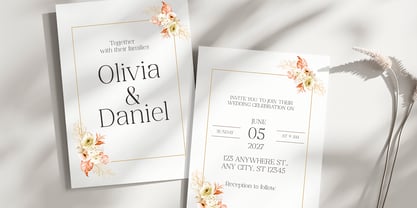 Castoria Font Poster 8