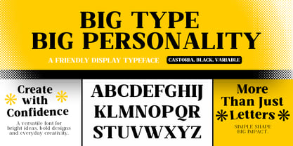 Castoria Font Poster 9