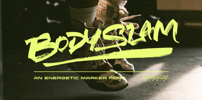 Bodyslam Font Poster 1