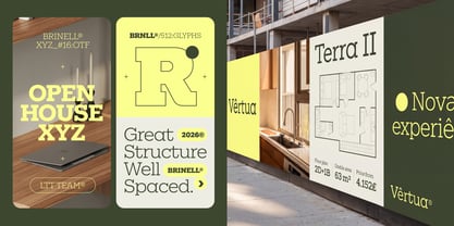 Brinell Font Poster 9