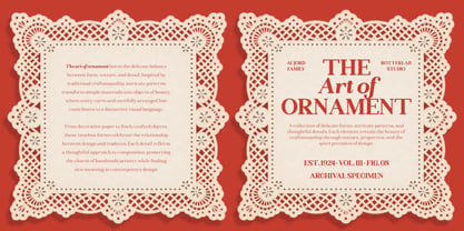 Aujord Font Poster 14